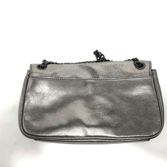 Michael Kors Jet Set Silver Shoulder Bag NWT 228 - Picture 4 of 8